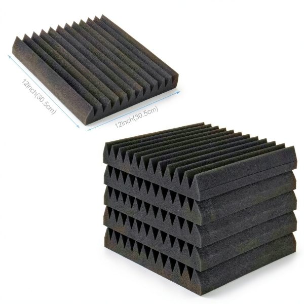 Acoustic Foam Panels Studio Soundproofing Fireproof Material-1