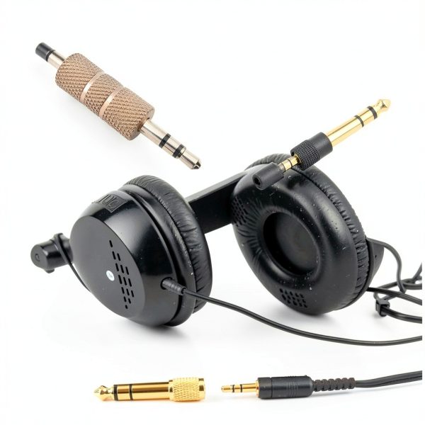 Pavo 6.35mm TRS Audio Adapter Gold Nickel Stereo Connector-4