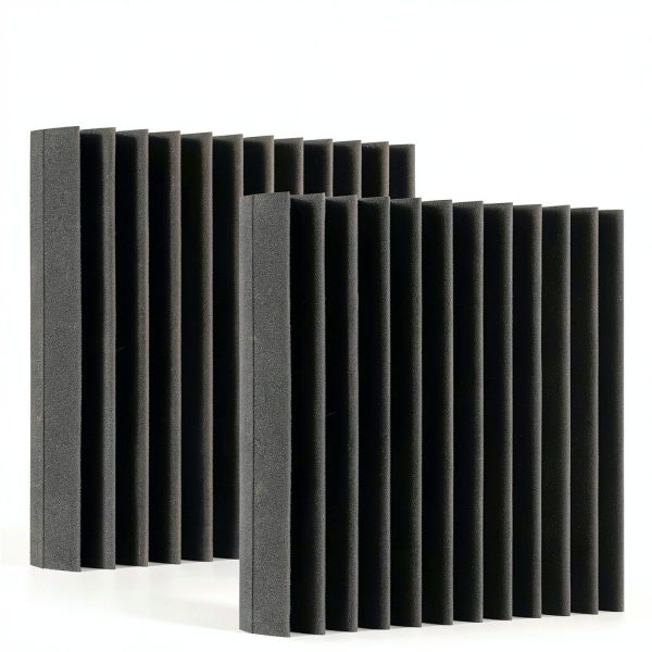 Acoustic Foam Panels Studio Soundproofing Fireproof Material-0