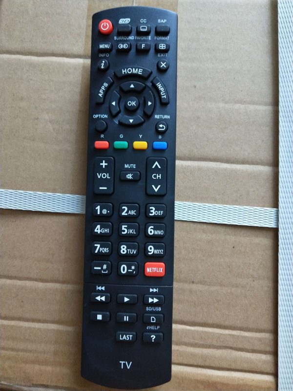 Panasonic TV Remote Control Replacement Infrared Media-4
