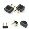 Stereo Audio Adapter Zinc Alloy Gold Plated Connector-2