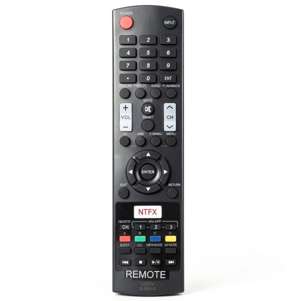 Sharp TV Remote Control Replacement GJ221-C Infrared Media-0