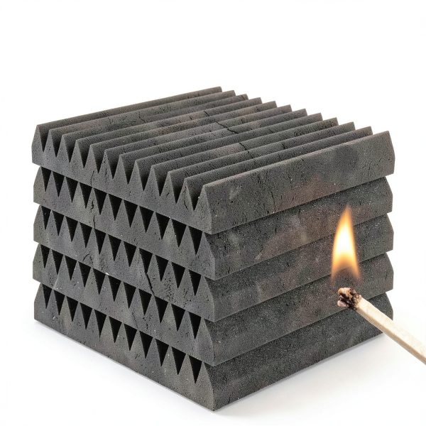 Acoustic Foam Panels Studio Soundproofing Fireproof Material-2