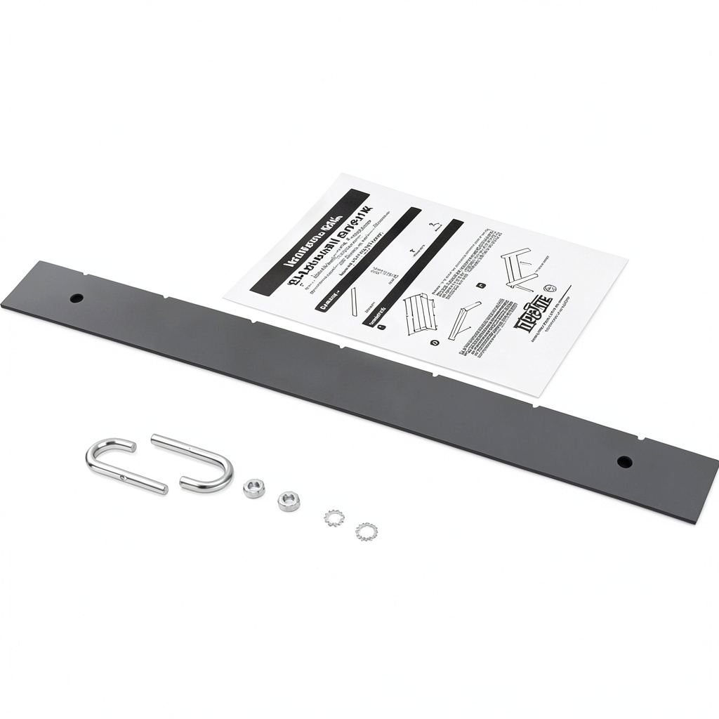 Eaton Tripp Lite cable ladder bracket kit installed in a data center