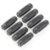 Pavo 3.5mm Gold Jack Coupler Stereo Audio Connector 8 Pack-0