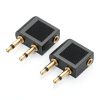 Stereo Audio Adapter Zinc Alloy Gold Plated Connector-0