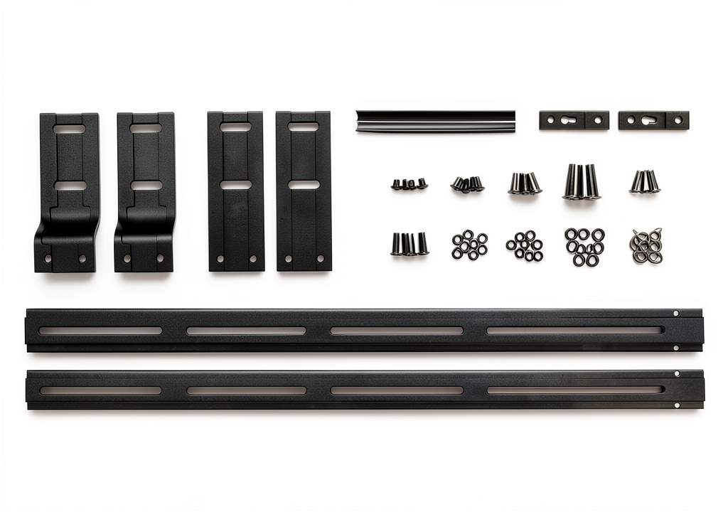 Sonance SB46M Hardware Kit components displayed on a clean surface