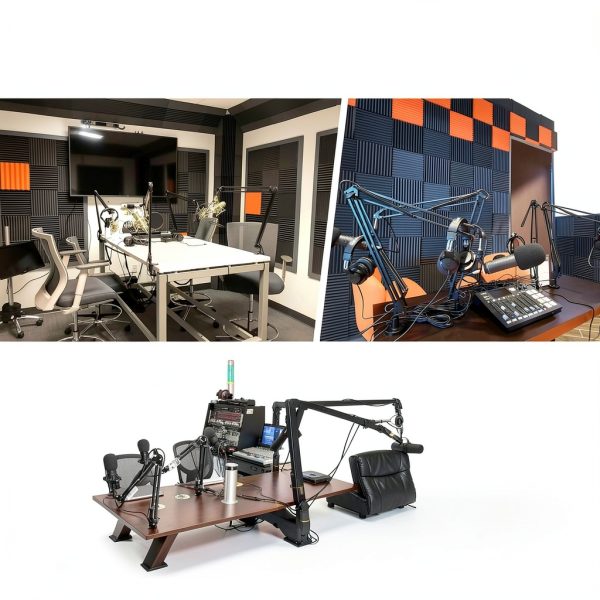 Acoustic Foam Panels Studio Soundproofing Fireproof Material-7