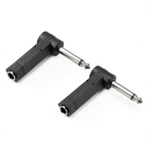 Pavo 6.35mm TS Audio Adapter Gold Nickel-Plated Connector-0