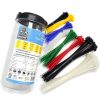 Grizzly Supply 250-Piece Cable Ties Nylon All-Purpose Kit-1
