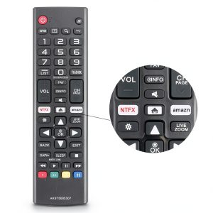LG TV Remote Control Replacement Infrared Media Compatible-0