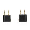 Stereo Audio Adapter Zinc Alloy Gold Plated Connector-1