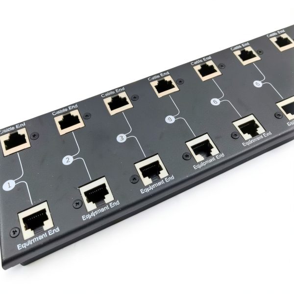 Tripp Lite PoE Surge Protector 2U Rack Mount Network-3