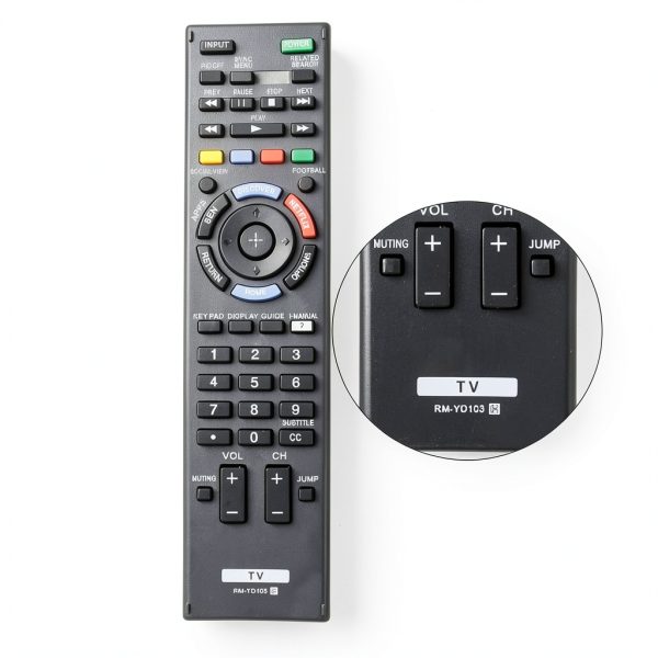 Sony TV Remote Control Replacement Infrared Media Controls-0