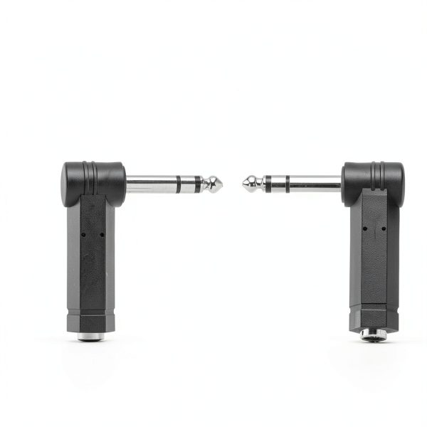 Pavo 6.35mm TRS Adapter Gold Nickel Audio Connector-1