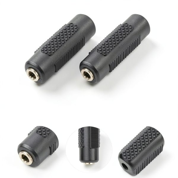 Pavo 3.5mm Gold Jack Coupler Stereo Audio Connector 8 Pack-2