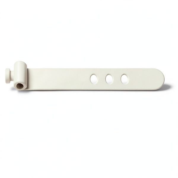 Silicone Cable Ties Reusable White Organize Charging Cables-1
