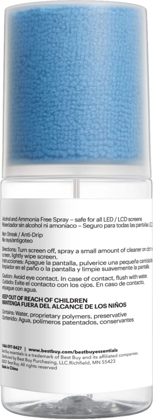 LCD Screen Cleaning Kit Best Buy Essentials 6.7oz Solution-1