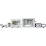 Flat Panel TV Cable Organizer Kit DataComm Rotating Flat Head-0