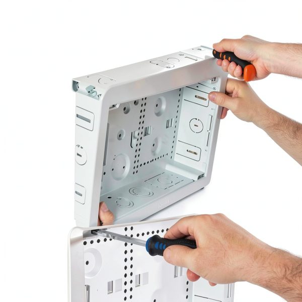 Sanus 9-in TV Media In-Wall Box with Power Kit – Mounting Solution-6