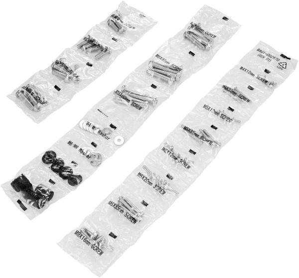 Insignia TV Wall Mount Hardware Kit 88-Piece Universal Mounting Kit-5
