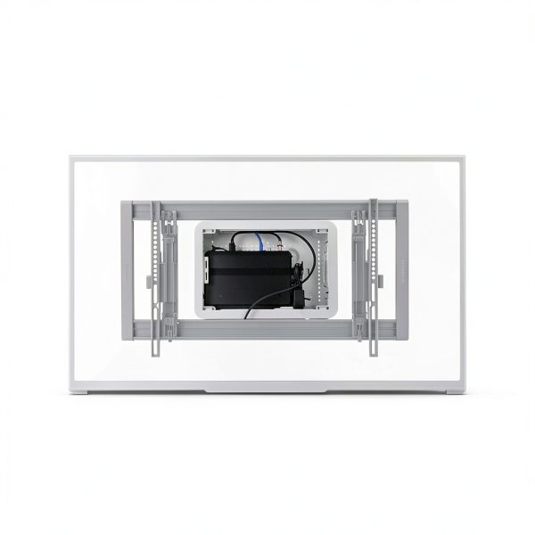 Sanus 9-in TV Media In-Wall Box with Power Kit – Mounting Solution-3
