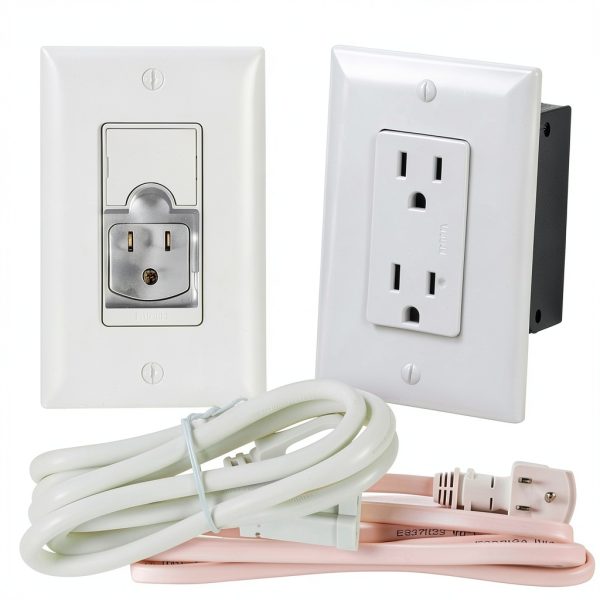 Legrand Dual Purpose Enclosure Power Kit with Prewired 15A Outlet-0