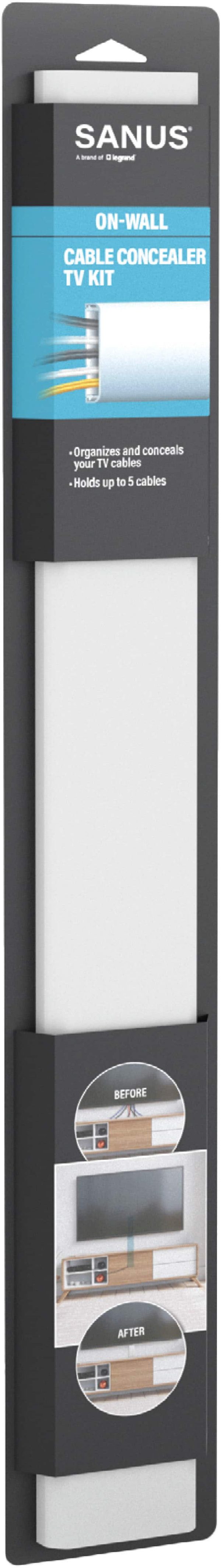 Cable Management Channel 30in Paintable Peel and Stick by HomeFit-8