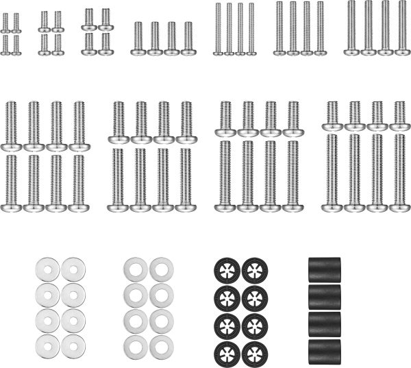 Insignia TV Wall Mount Hardware Kit 88-Piece Universal Mounting Kit-9