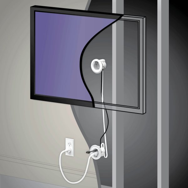 CableMaster DIY Wall Pass‑Through Kit for TV – 30 Minute Install-5