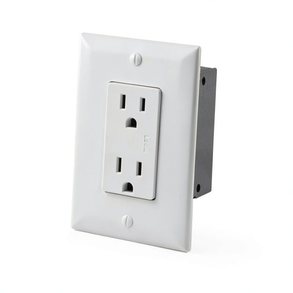 Legrand Dual Purpose Enclosure Power Kit with Prewired 15A Outlet-1