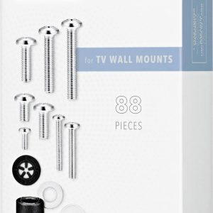 Insignia TV Wall Mount Hardware Kit 88-Piece Universal Mounting Kit-0
