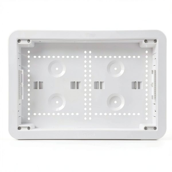 Sanus 9-in TV Media In-Wall Box with Power Kit – Mounting Solution-1