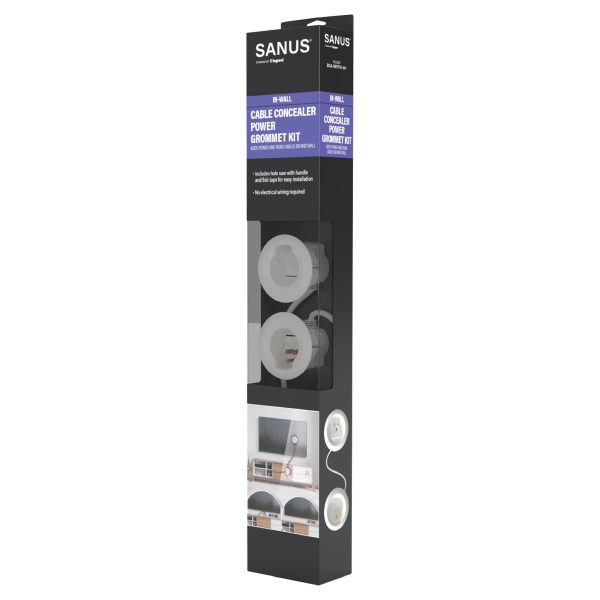 CableMaster DIY Wall Pass‑Through Kit for TV – 30 Minute Install-10